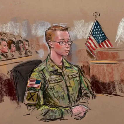Suspected WikiLeaks source appears in court