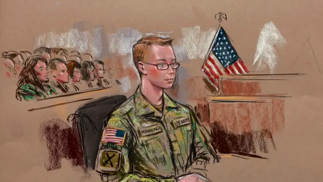 Suspected WikiLeaks source appears in court