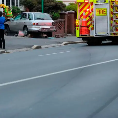 Two injured in crash