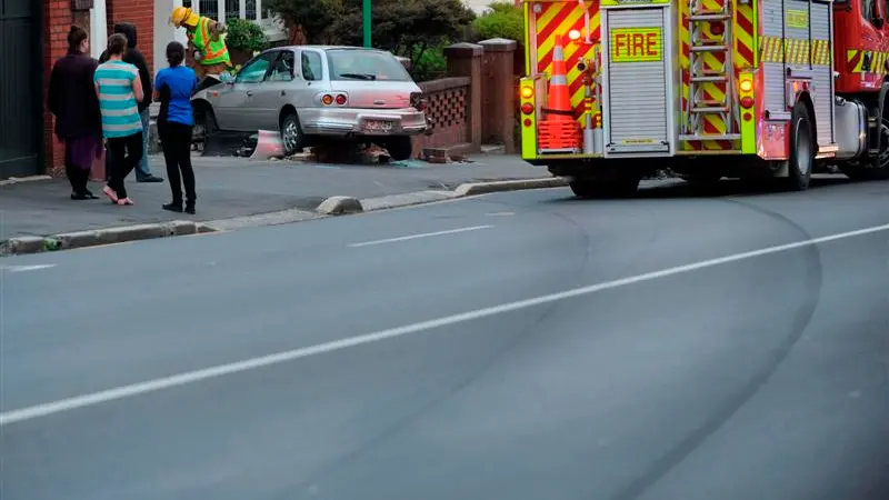 Two injured in crash