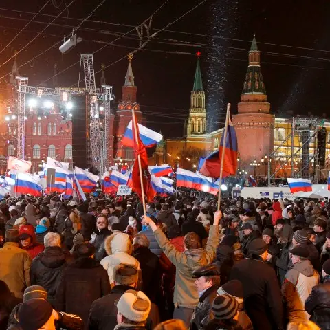 Putin wins Russian presidency
