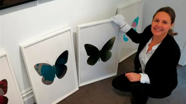 Hirst works on show