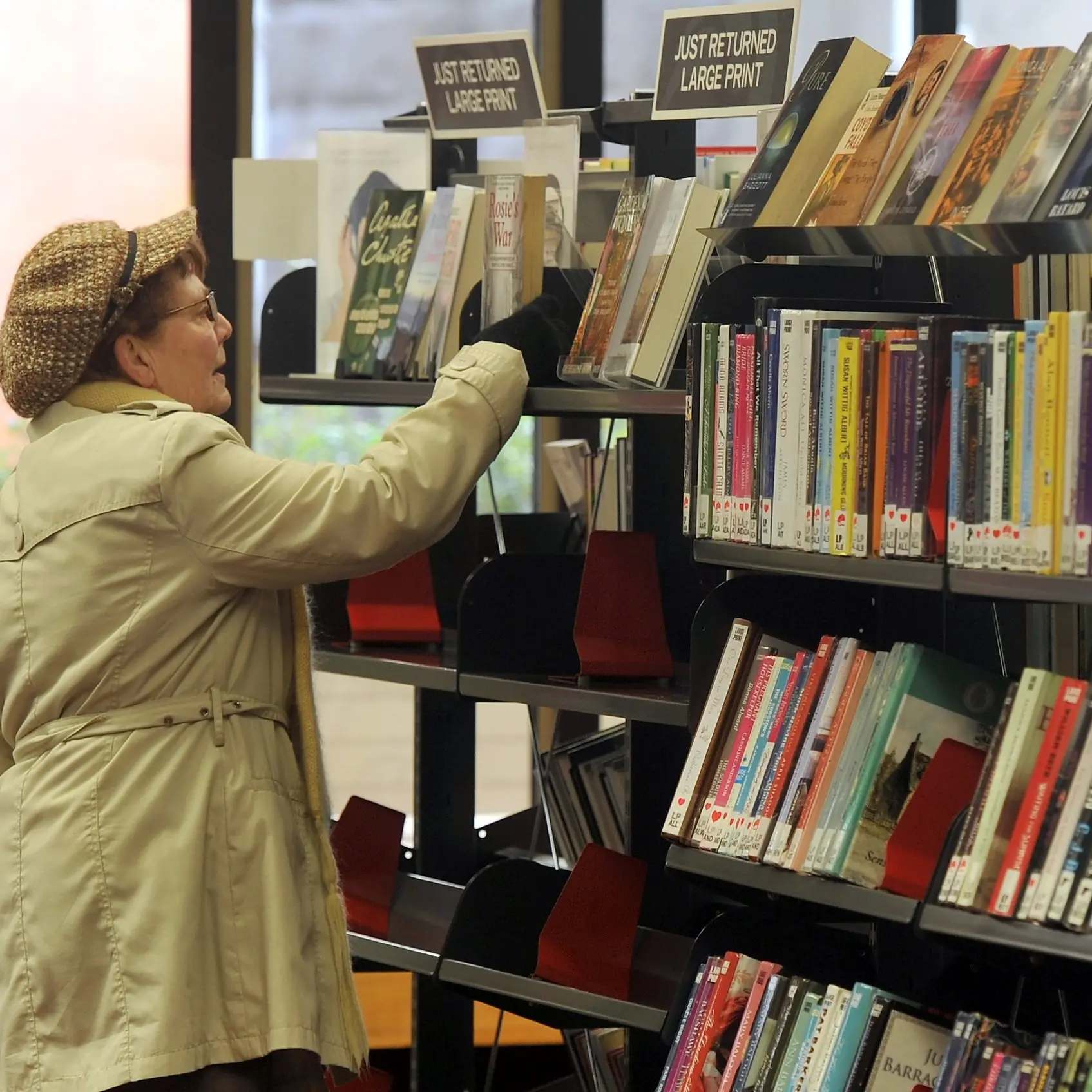 Library issues down; downloads up