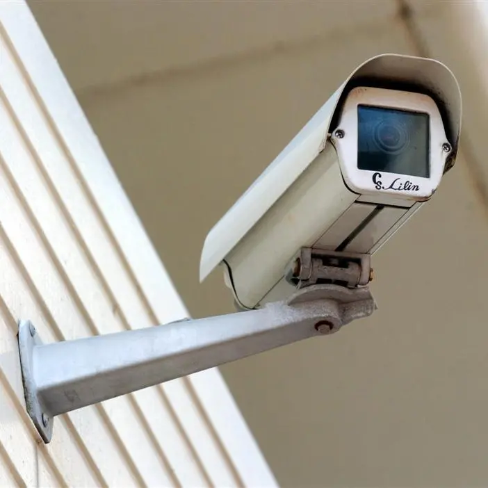 Area outside library monitored