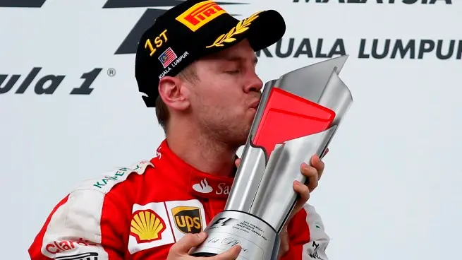Motorsport: Vettel triumphs in Malaysian GP
