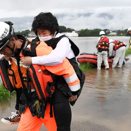 400,000 evacuated as heavy rains hit Japan