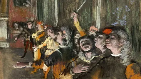 Stolen Degas worth $1.3m found on bus