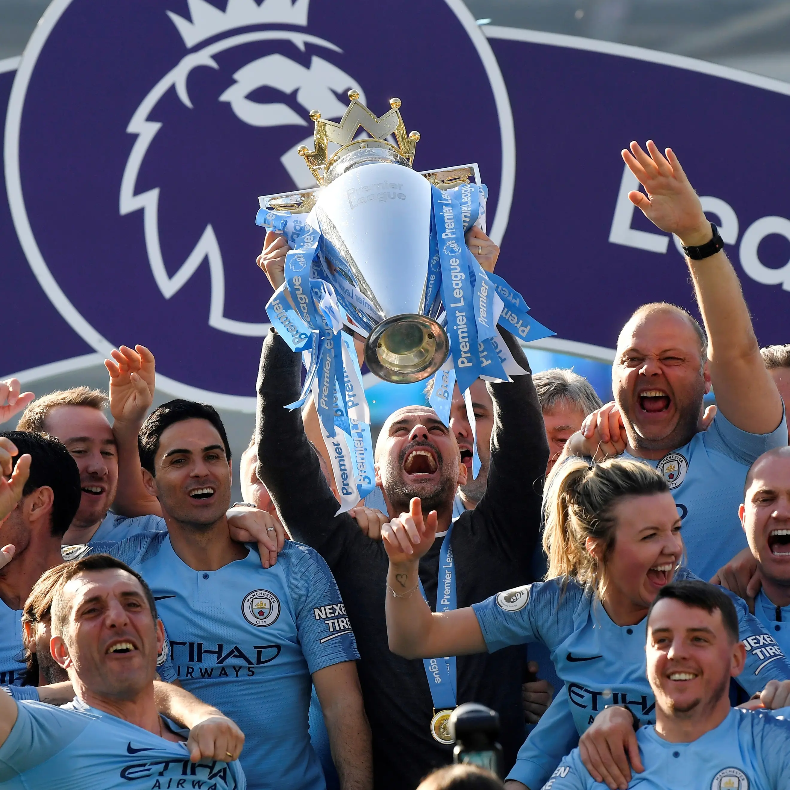 Ruthless Man City survive scare to retain title in style