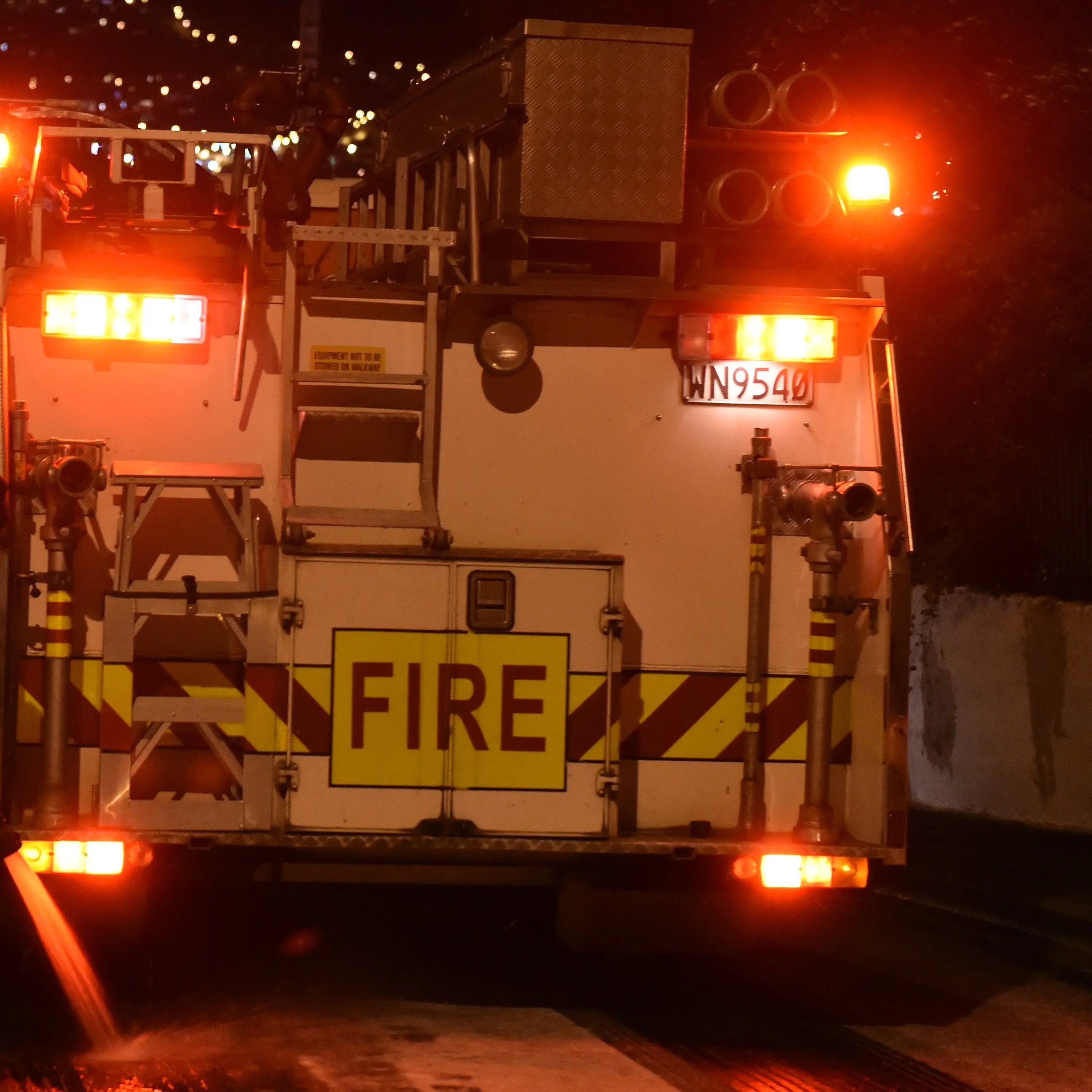 Police investigate early morning car fire