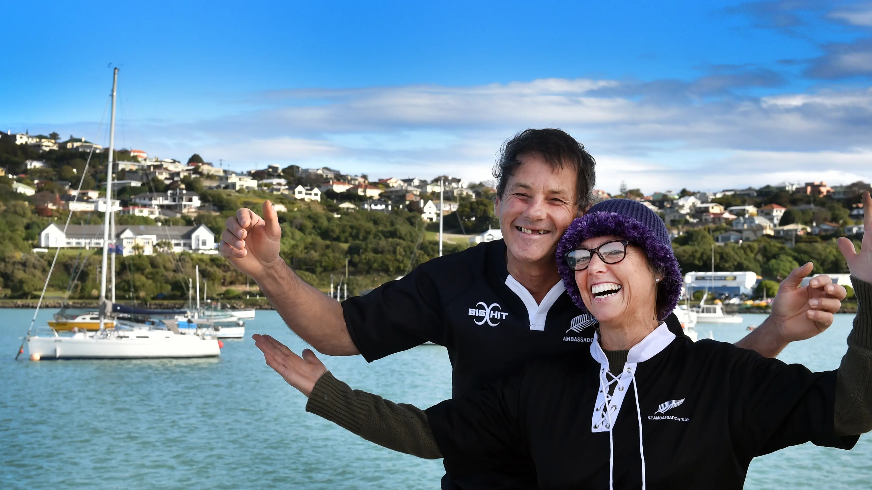 Kindness warms moored Aussie pair