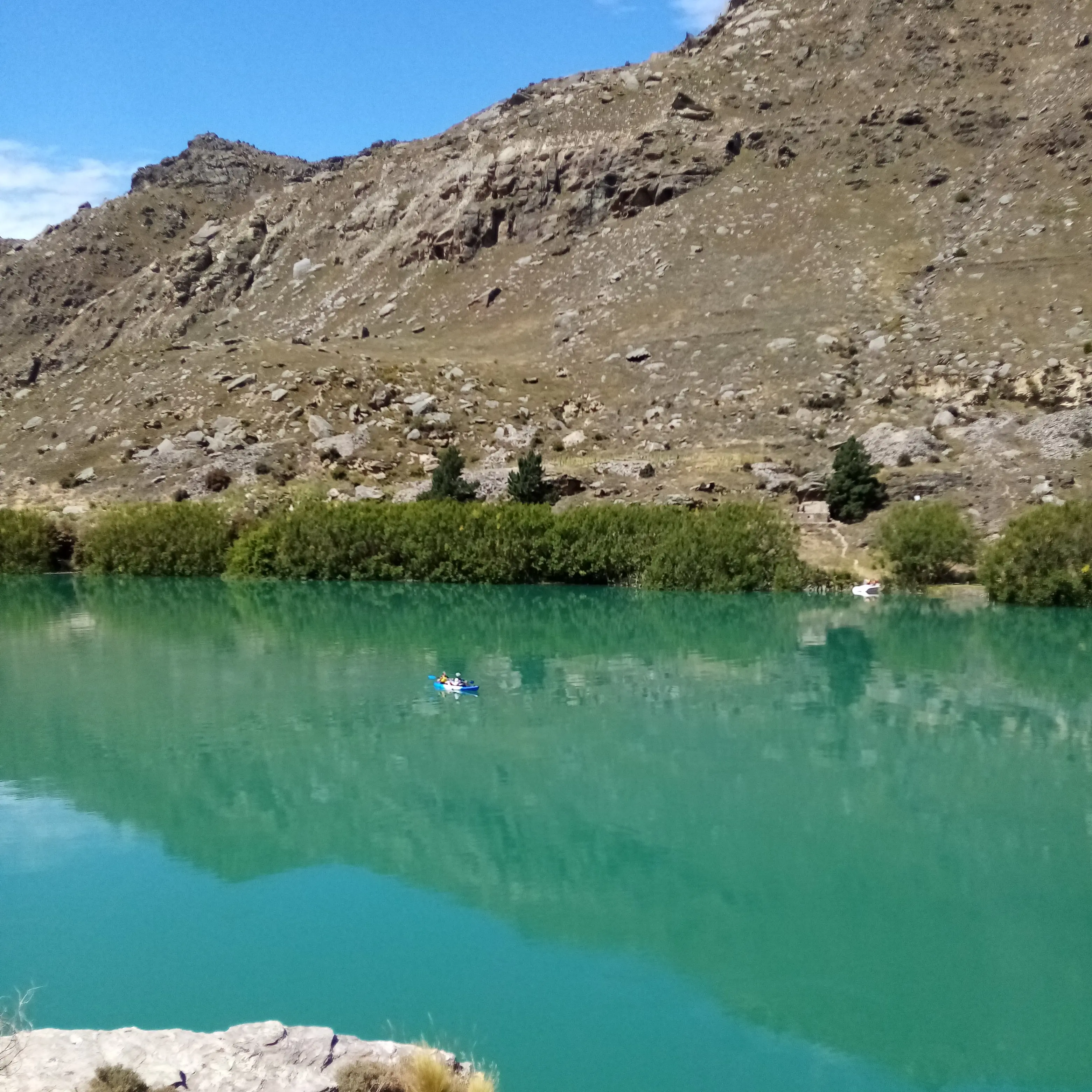 Floating down the turquoise highway