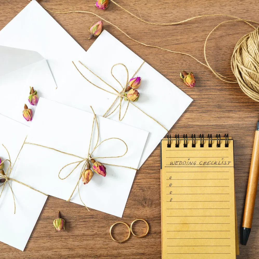 Your wedding planning checklist