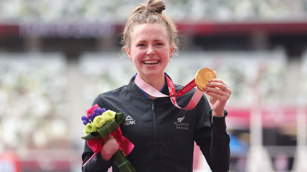 Gold for Grimaldi: Dunedin athlete jumps record distance in Tokyo