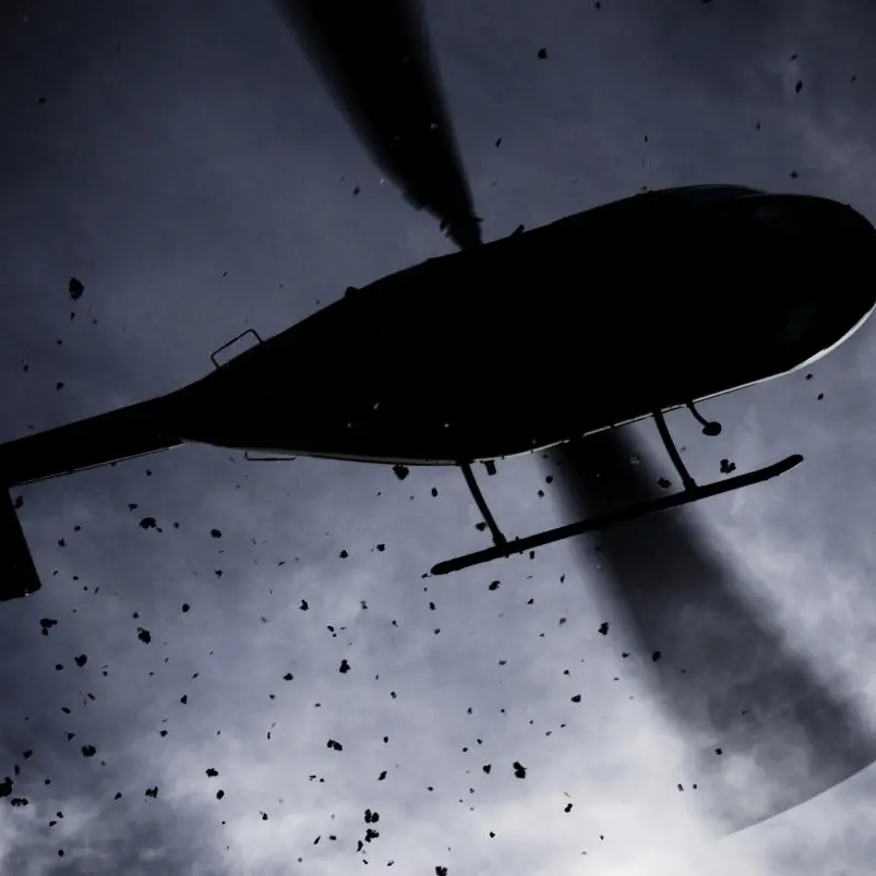'Clown' arrested after pointing laser at chopper