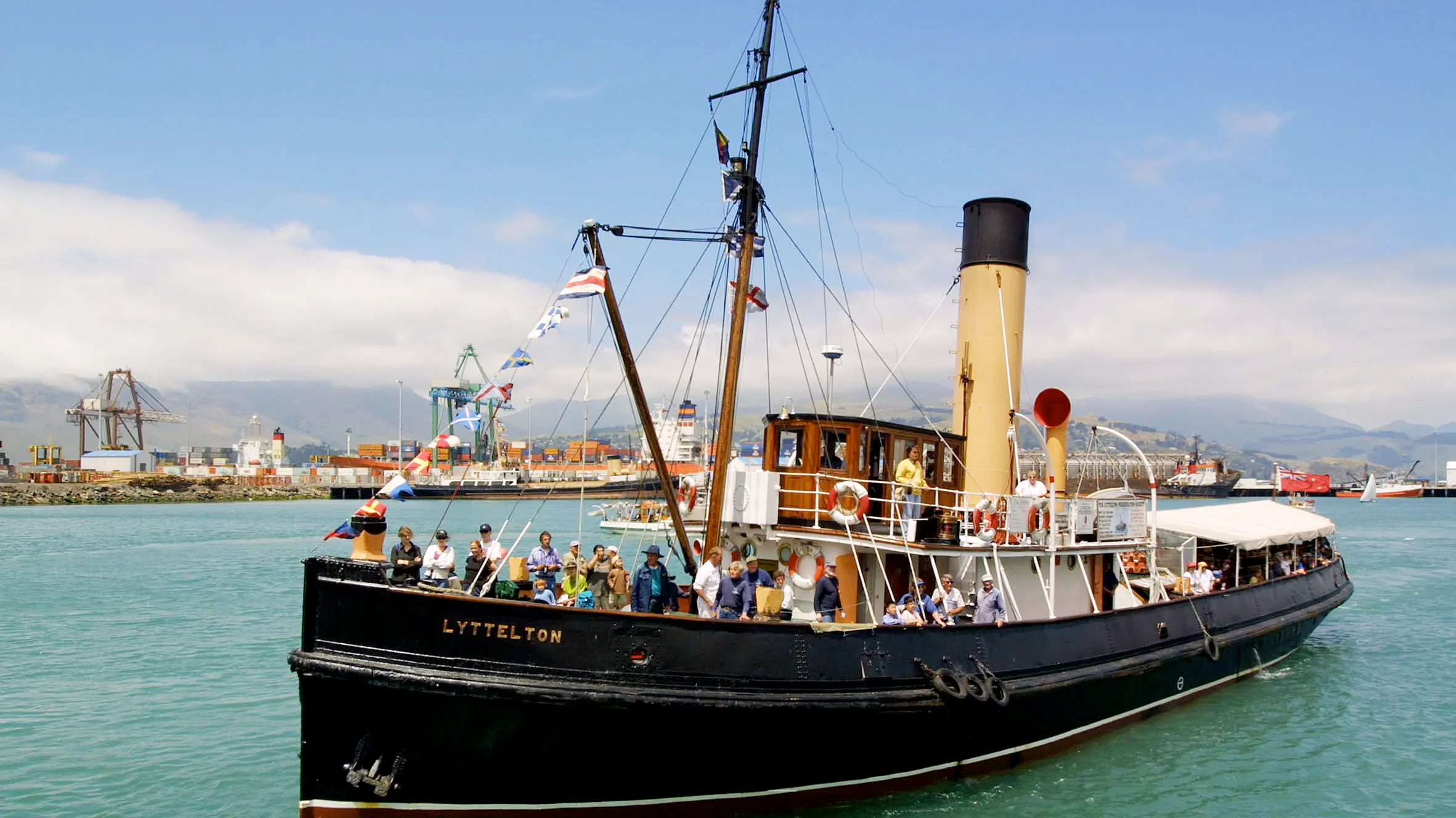 Iconic Lyttelton tug boat 'banished' to cruise ship berth