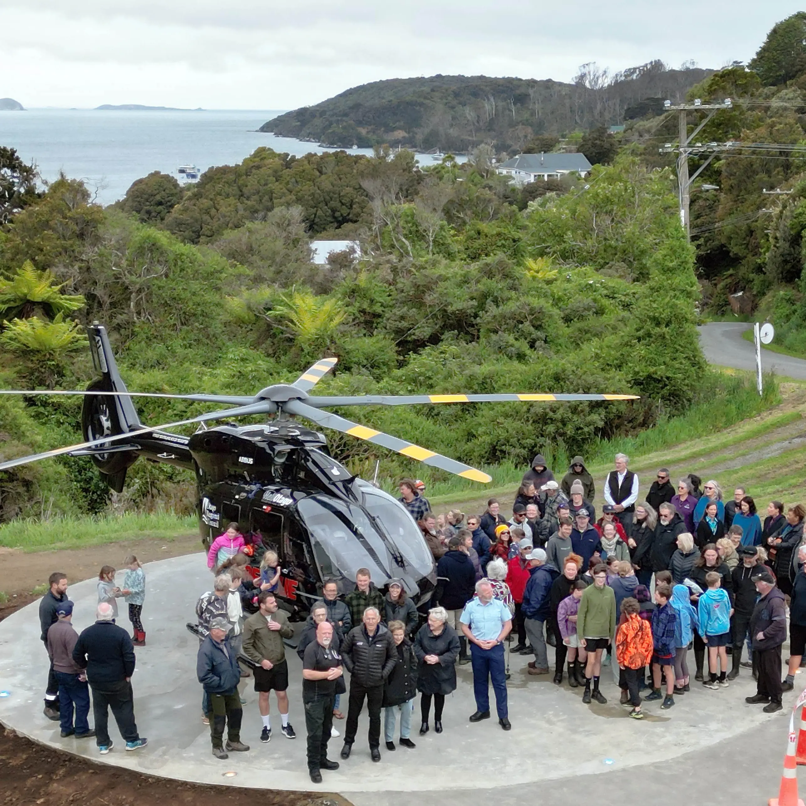 Game-changing helipad opens
