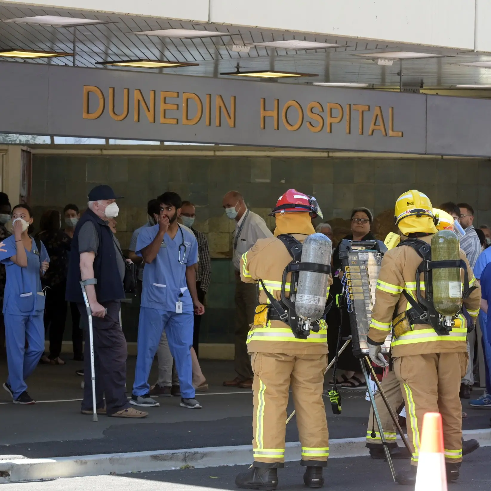 Smoke prompts evacuation