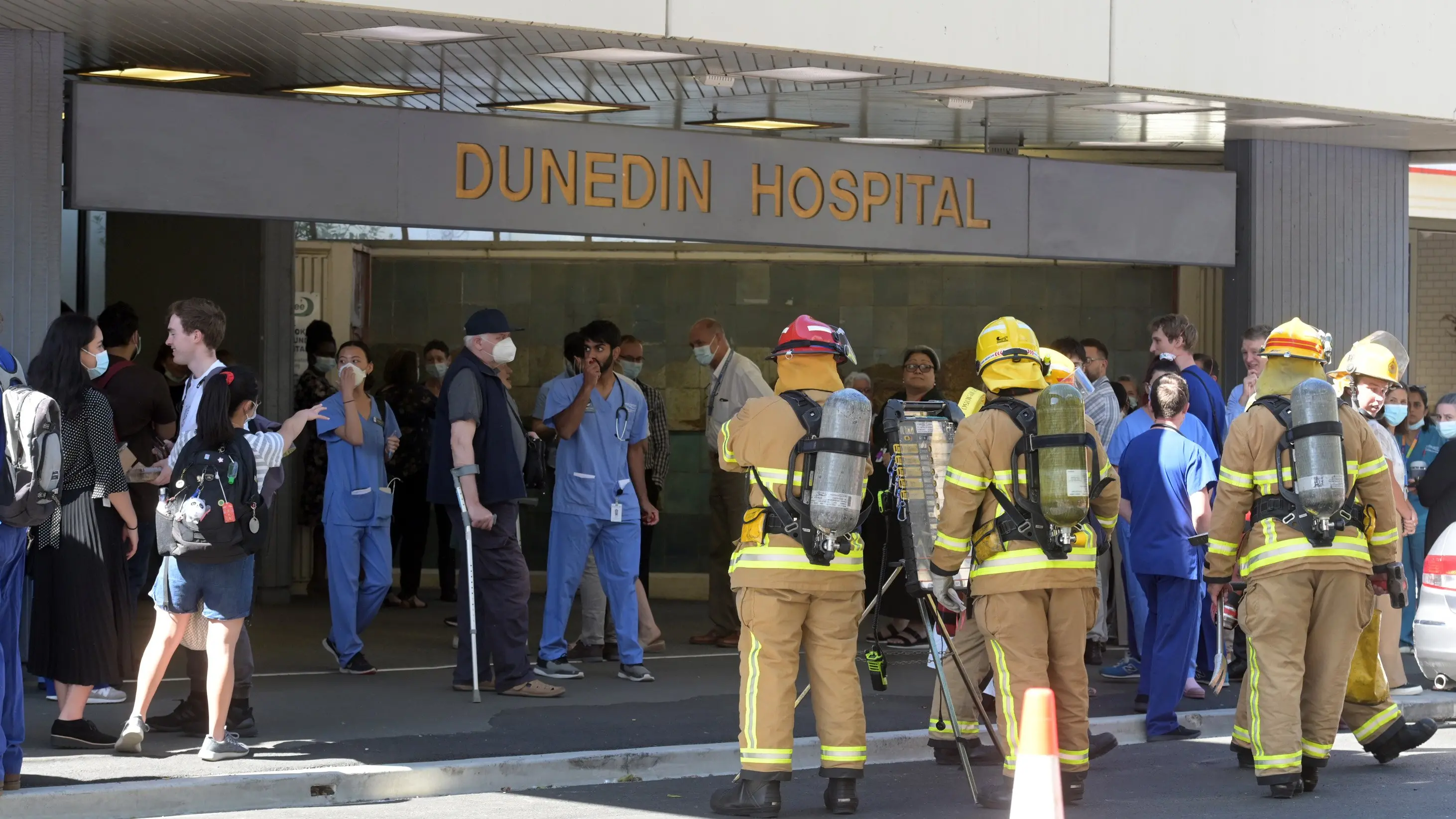 Smoke prompts evacuation