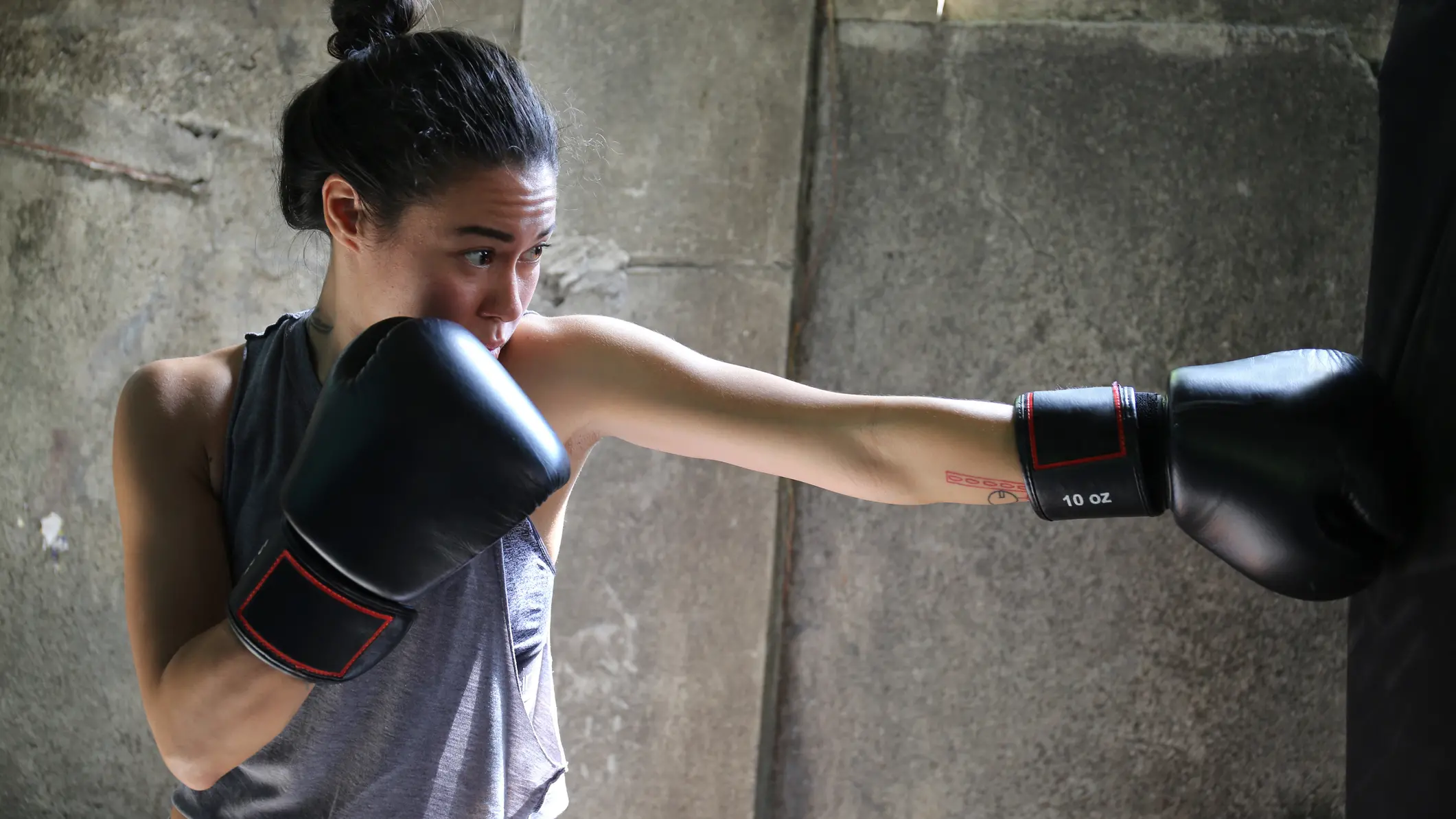 Boxing on: Bag punching