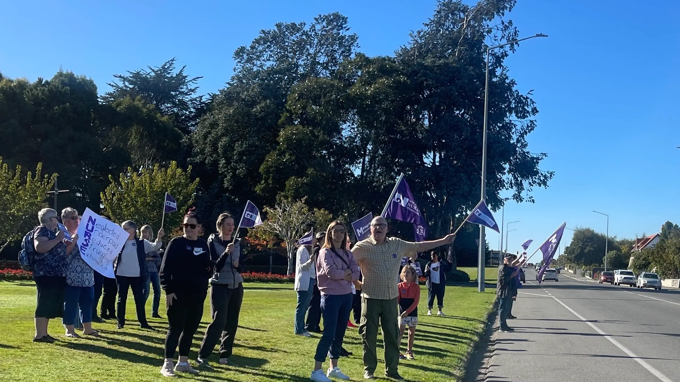 Nurses’ rally part of day of action nationwide