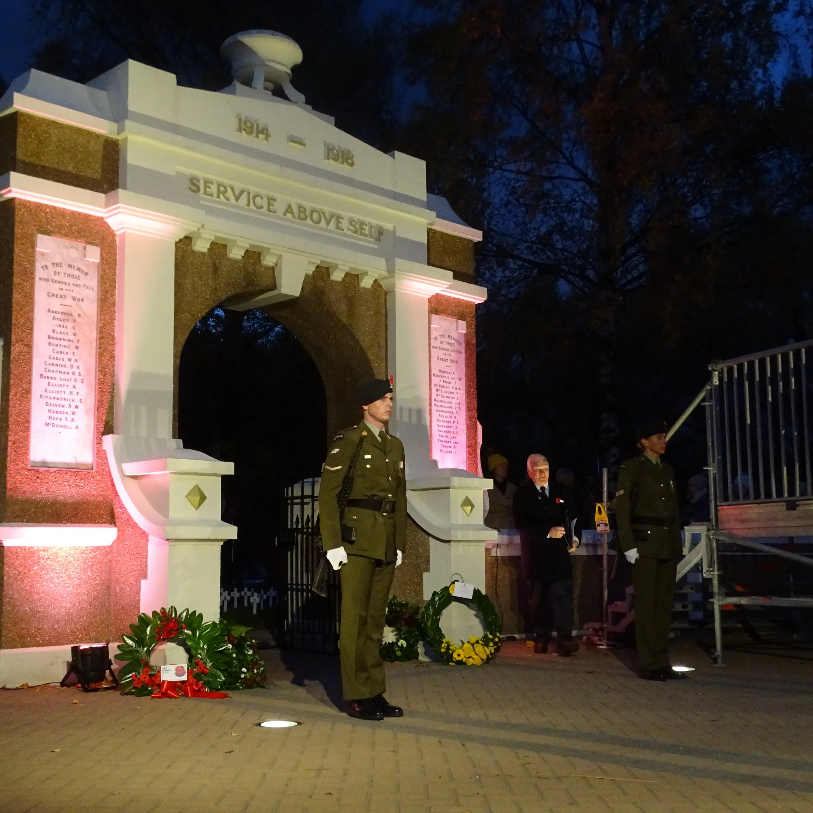 Queenstown Anzac crowd impresses