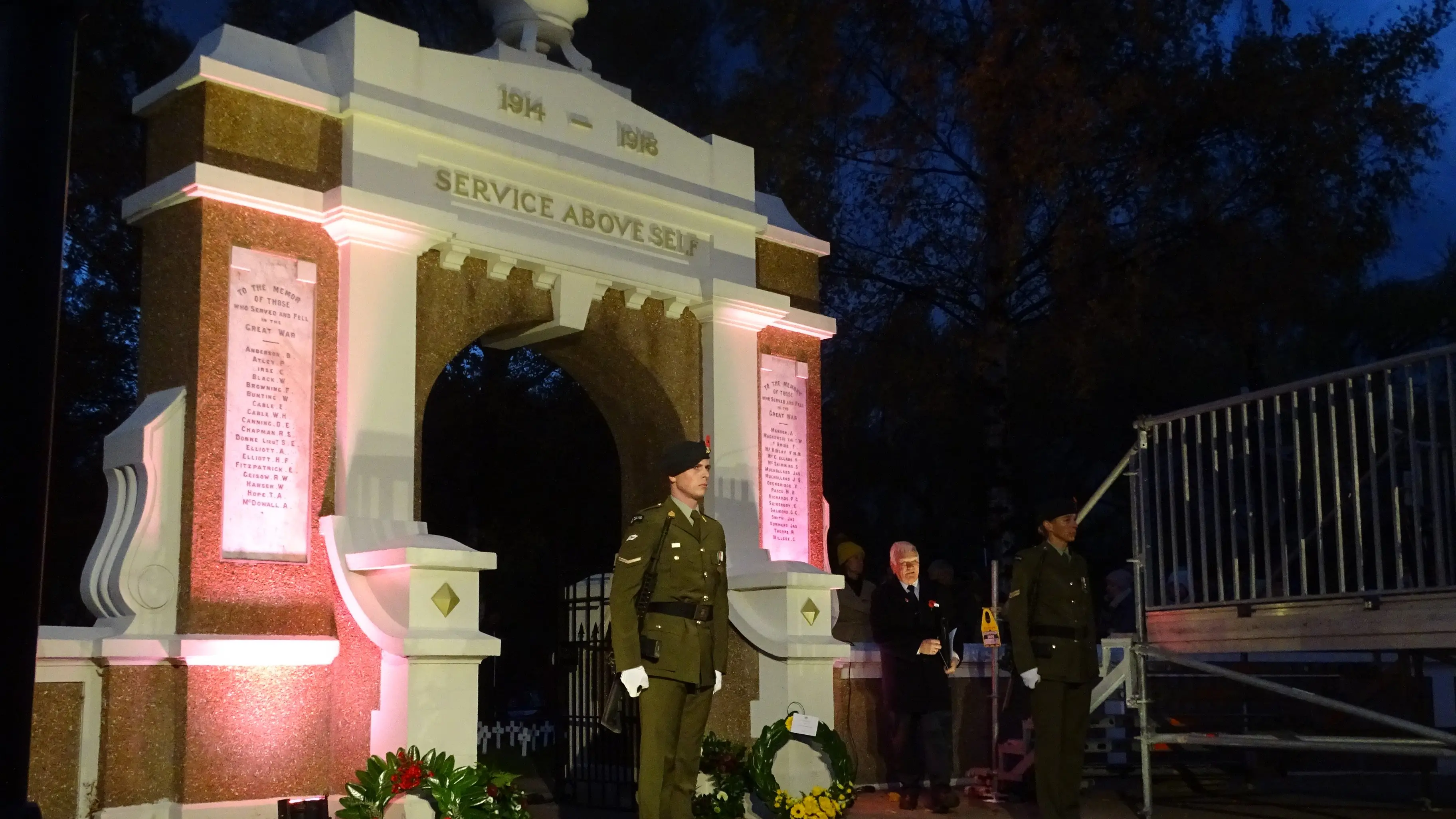 Queenstown Anzac crowd impresses