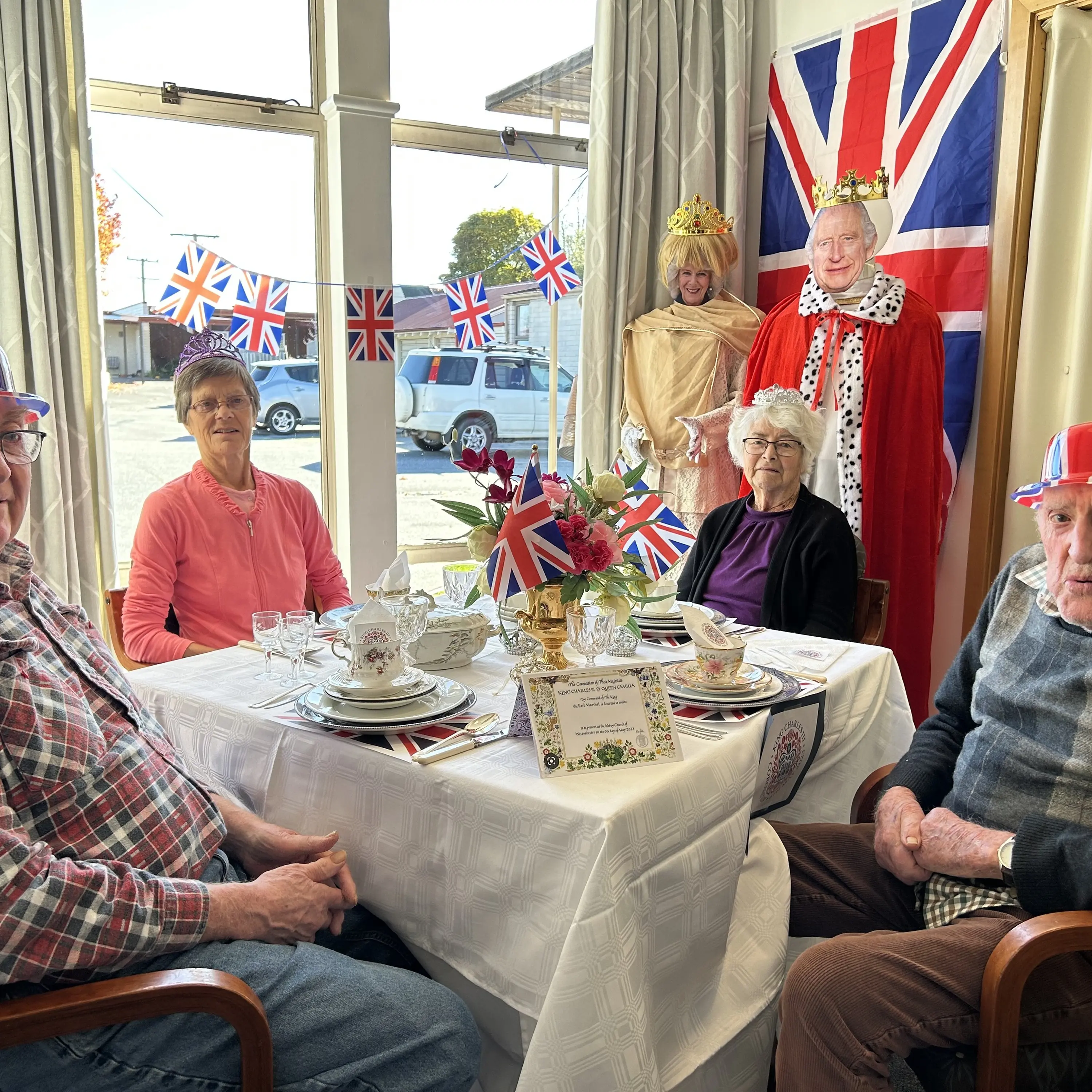 Nothing like dining in style to mark royal occasion