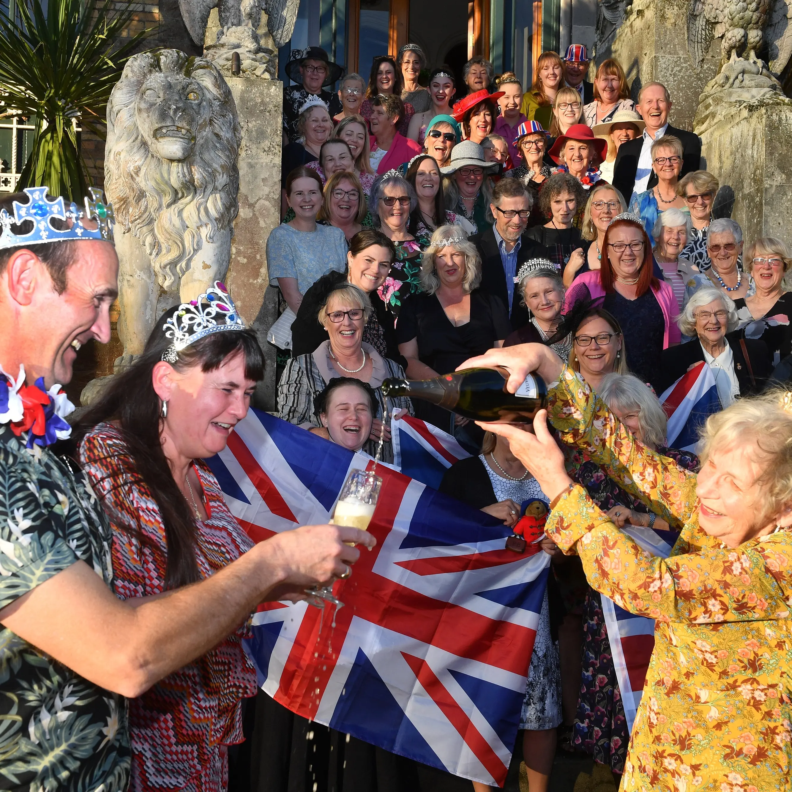 High tea goes down a treat at castle in ‘joyful celebration’
