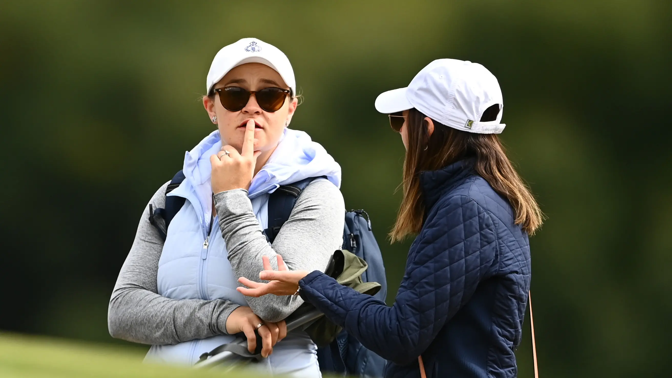 Three-time grand slam champion Barty taking to the fairway