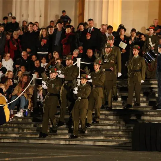 Record turnouts at Anzac dawn services