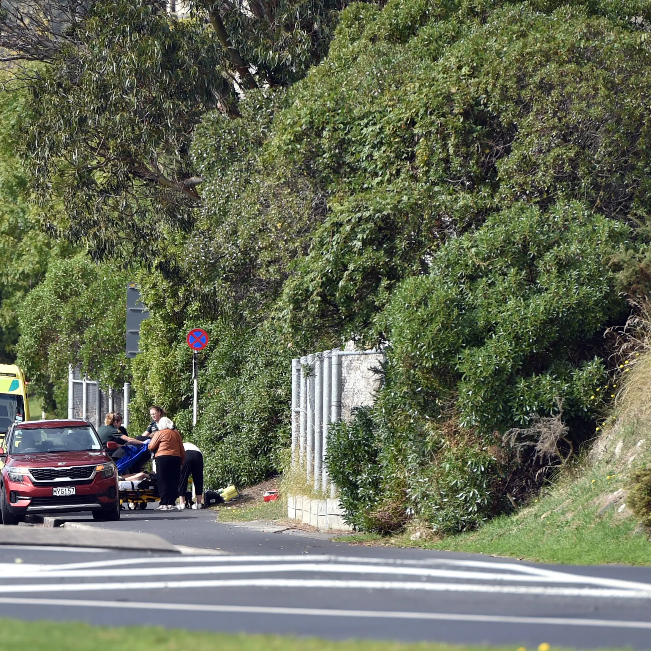 Boy found in serious condition at base of cliff