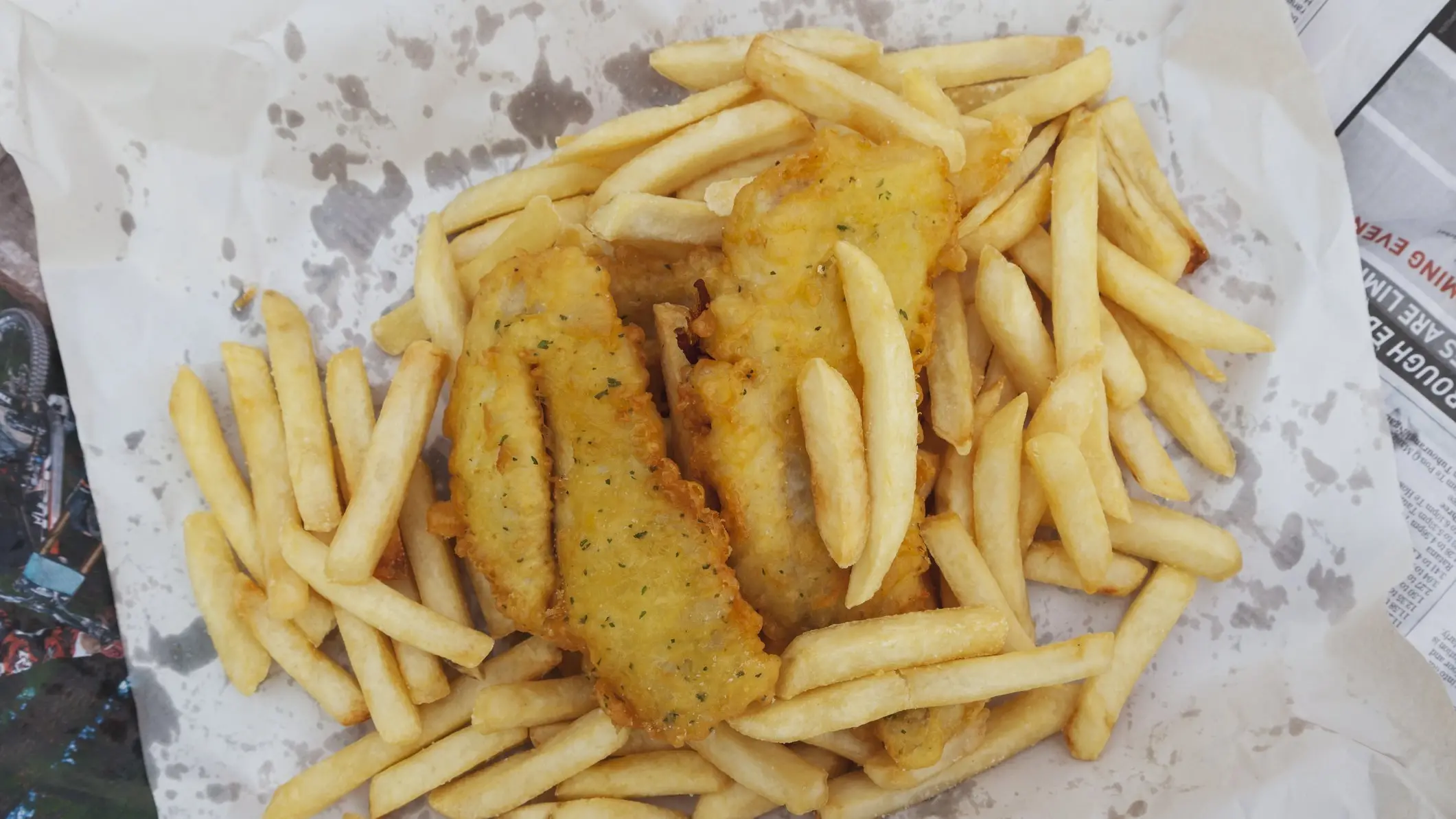 The secret diary of... ordering fish and chips