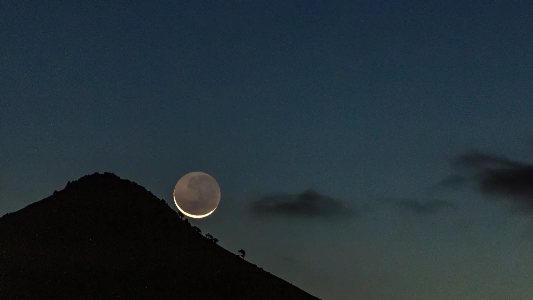 Warmed by the moon’s smile