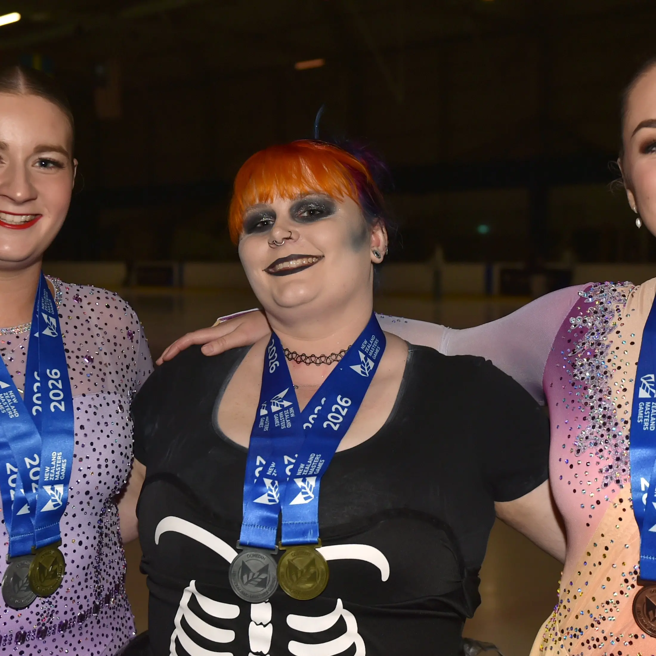 Skaters take big distances in their stride