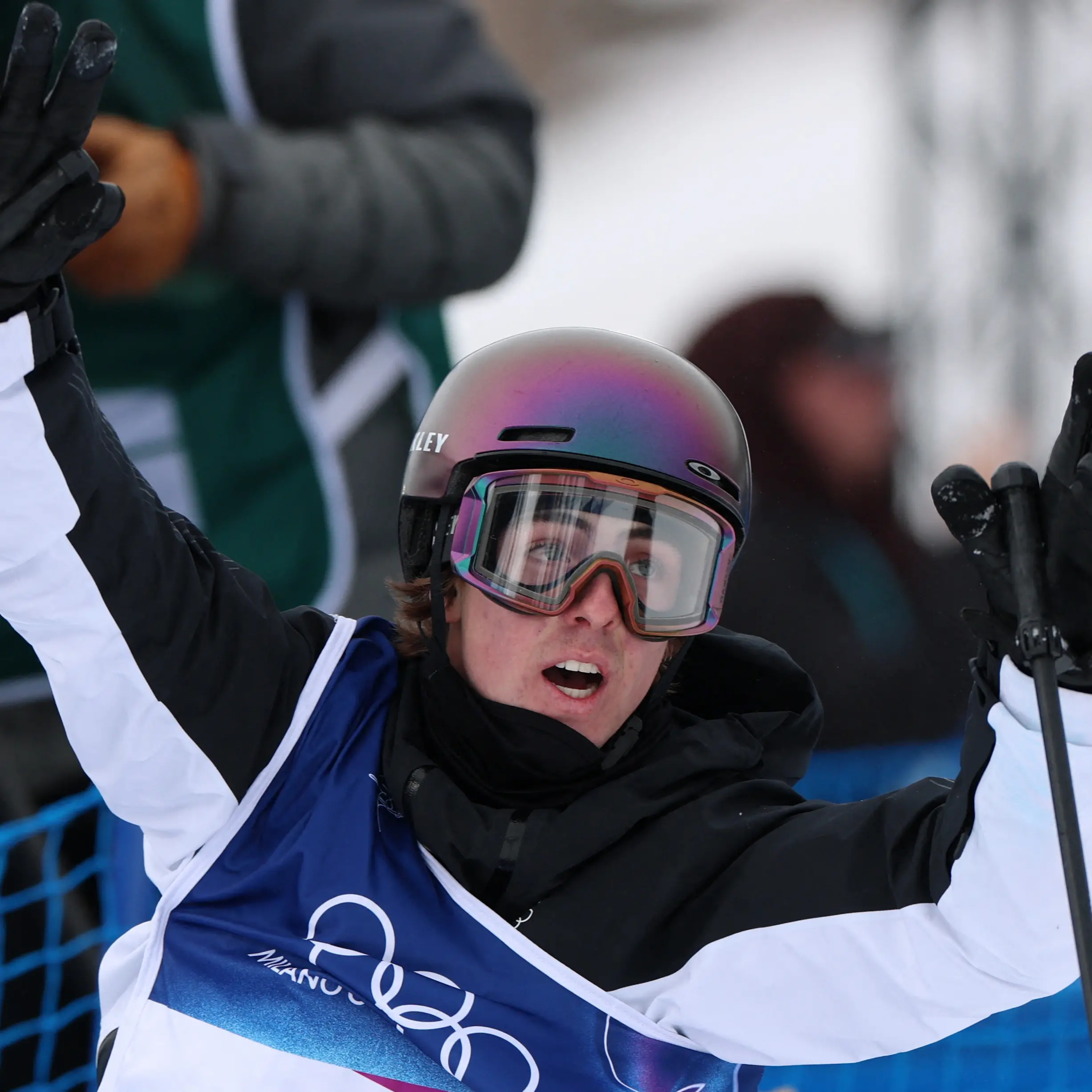 Luca Harrington claims Winter Games bronze