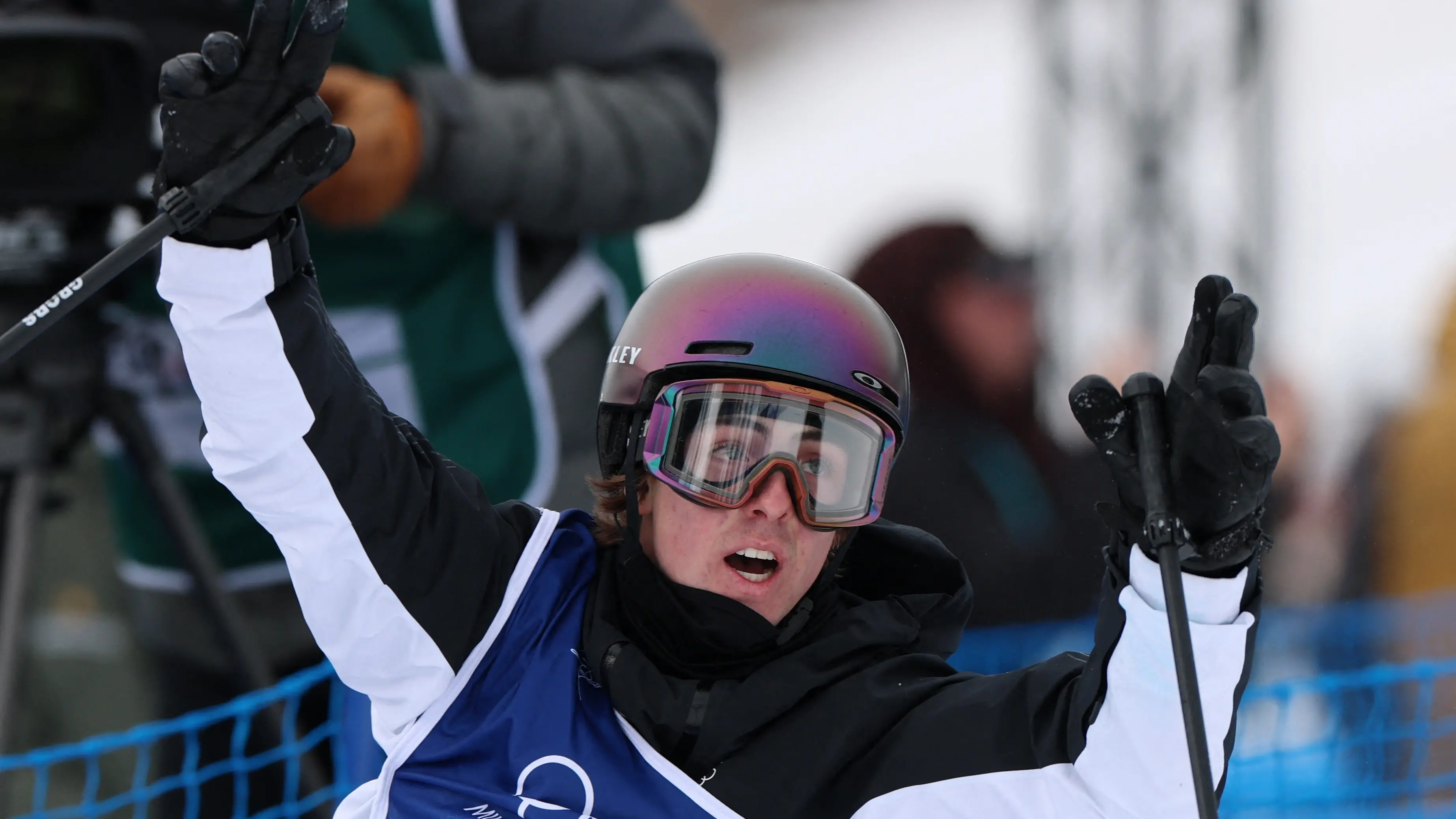 Luca Harrington claims Winter Games bronze