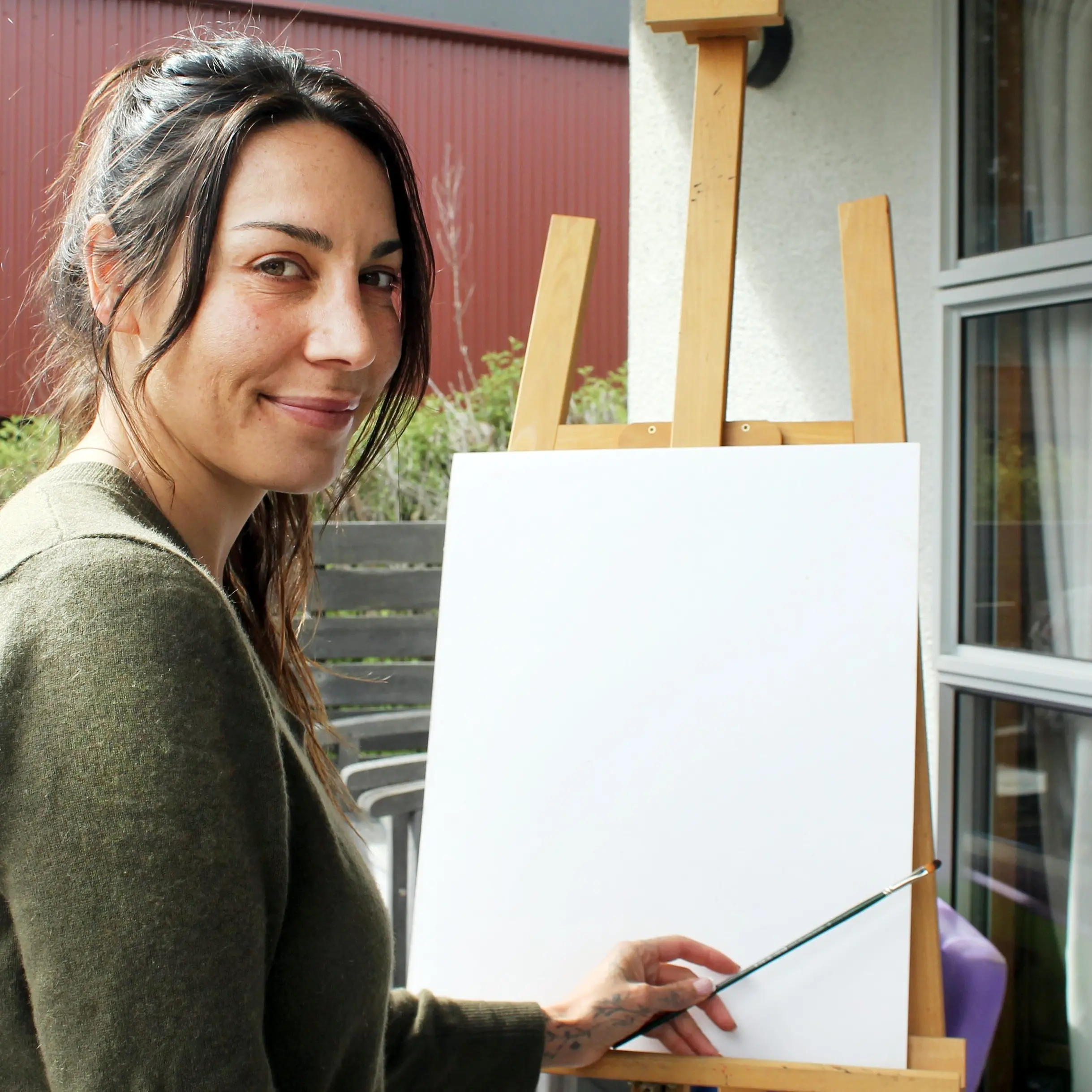 Motherhood sparks artist’s creativity