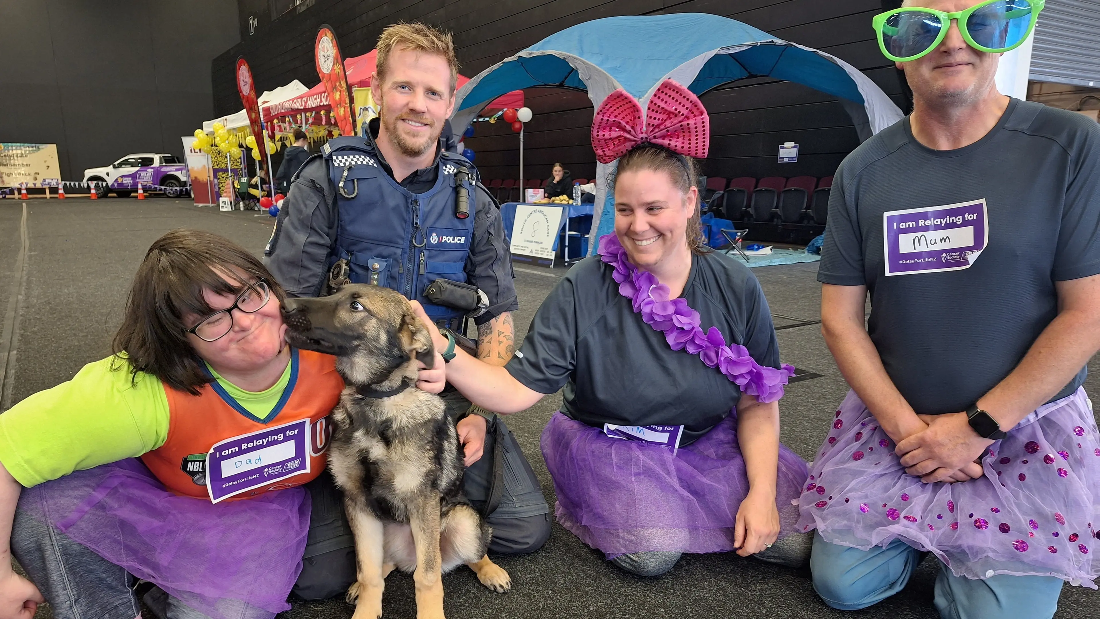 Cancer ‘support’ shown in relay turnout