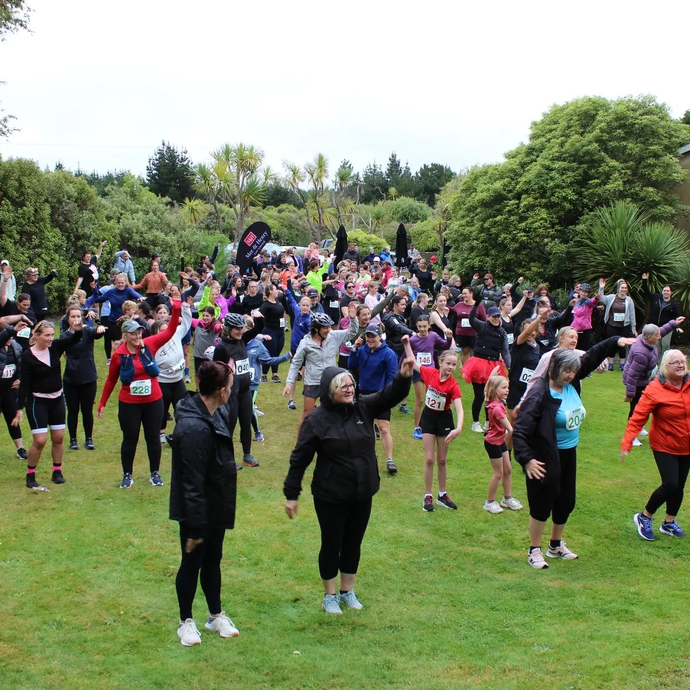 Participation focus over competition at duathlon