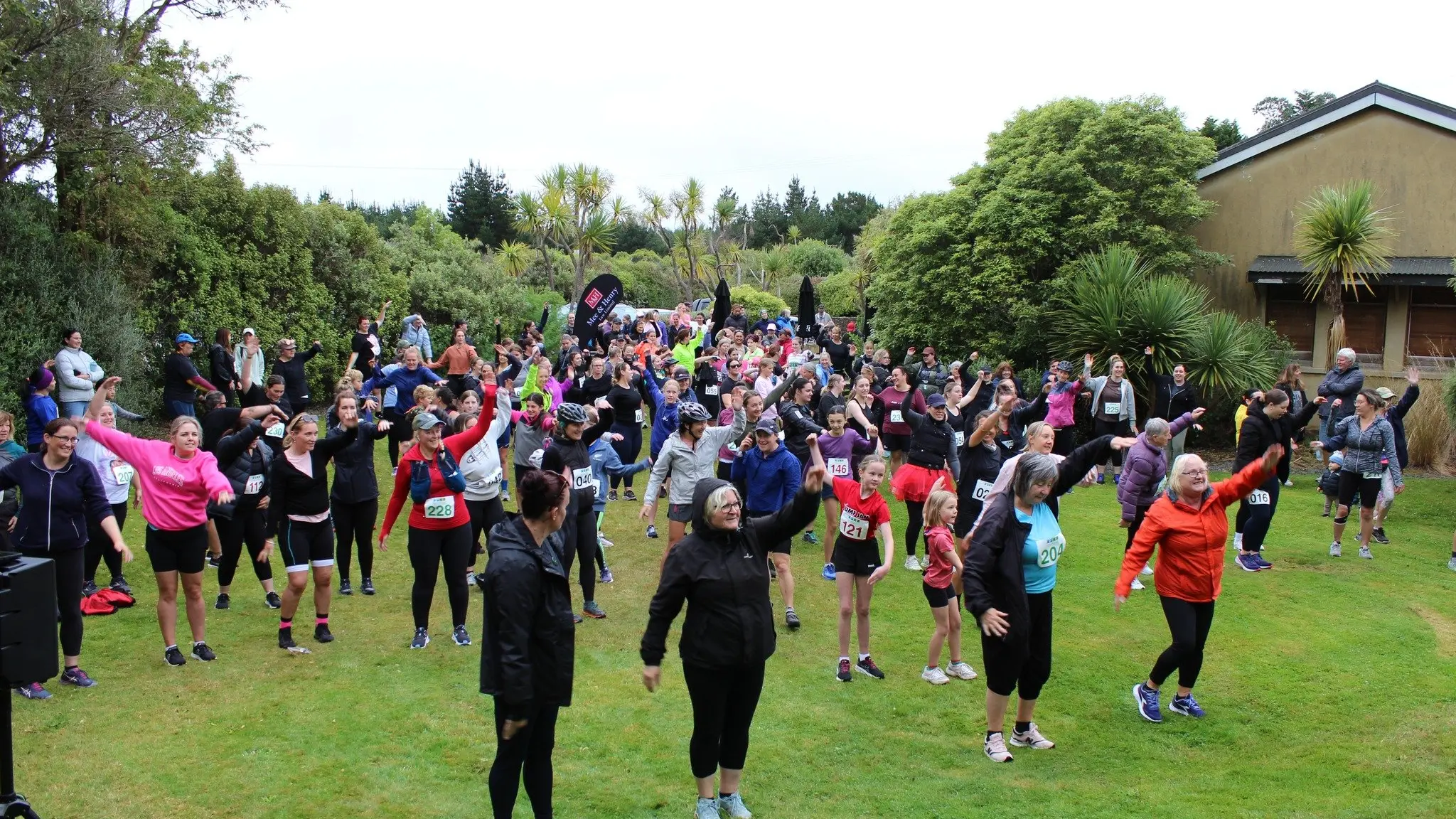 Participation focus over competition at duathlon