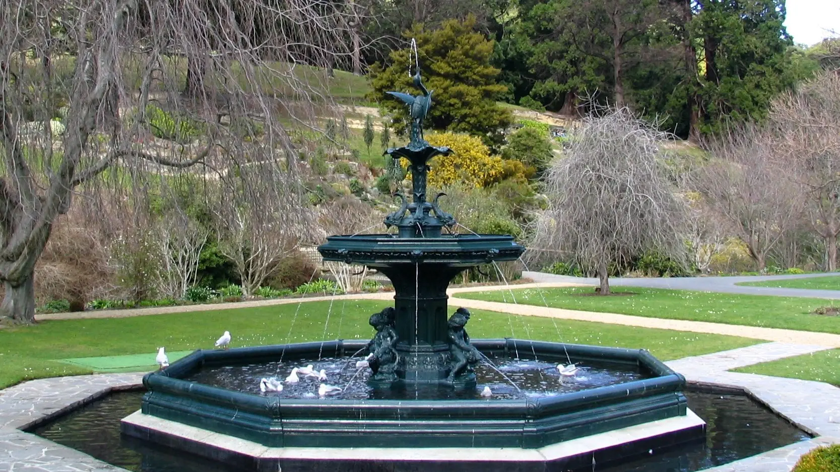 Fountain once part of South Seas exhibition