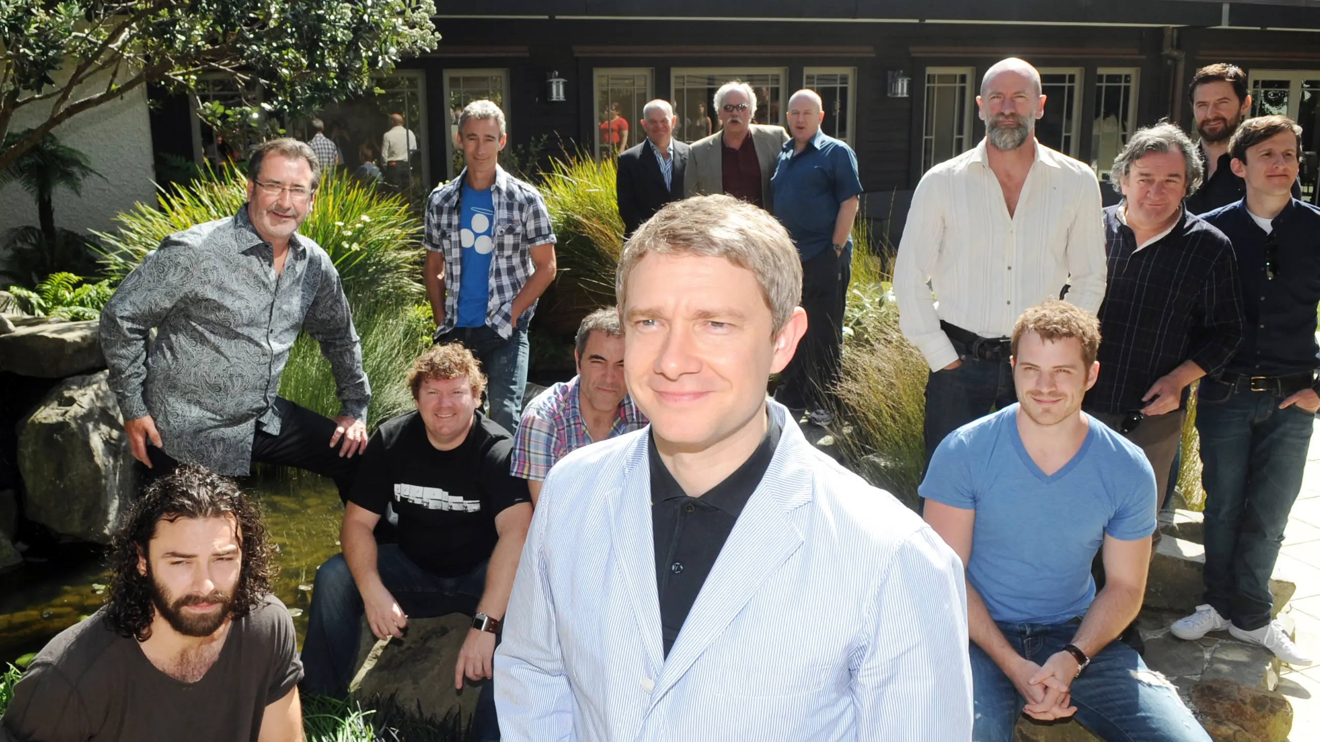 'Hobbit' stars meet the media