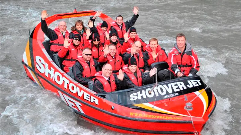 Shotover tourists joined by PM