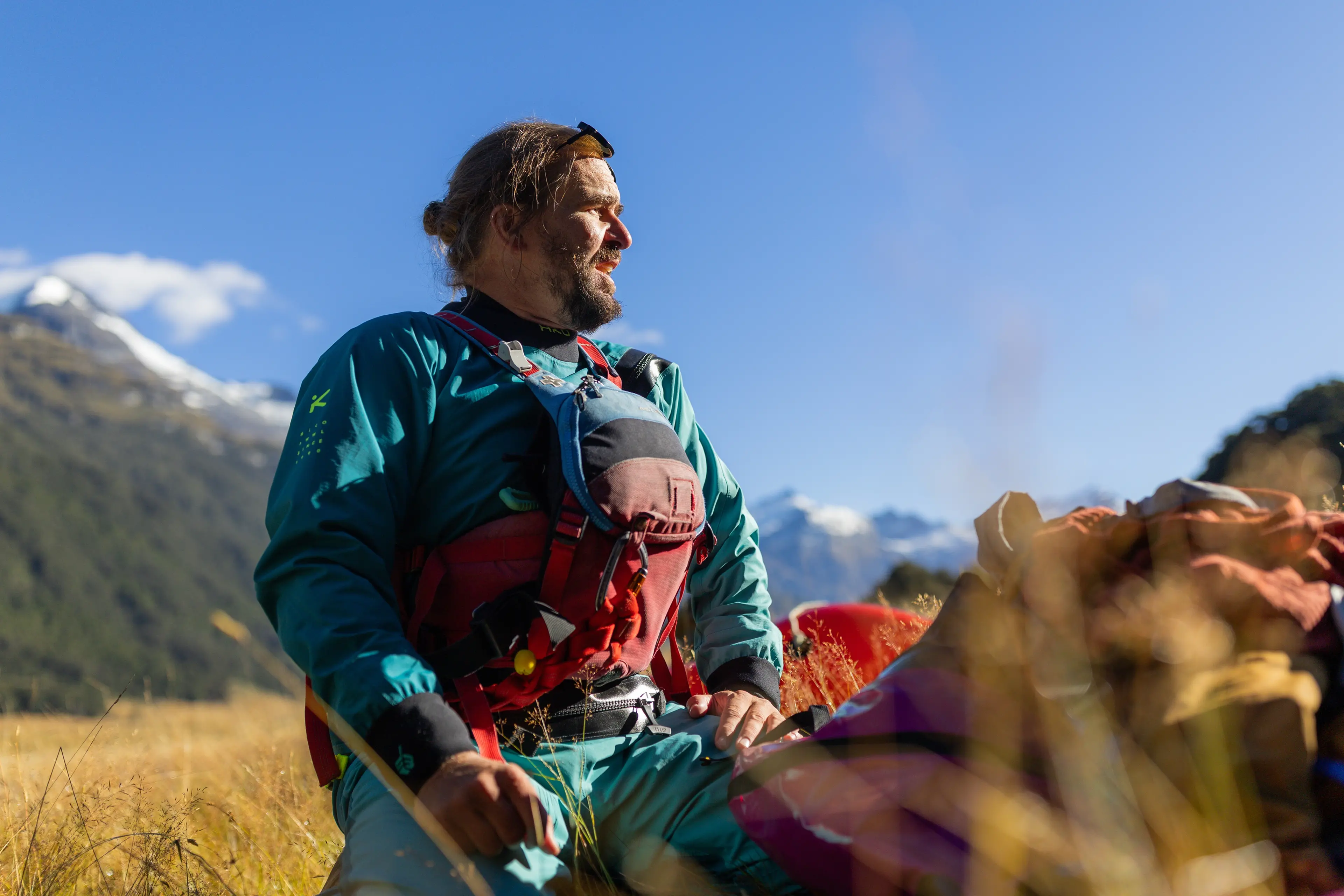 River runner: Queenstown packrafting guide and film-maker Huw Miles