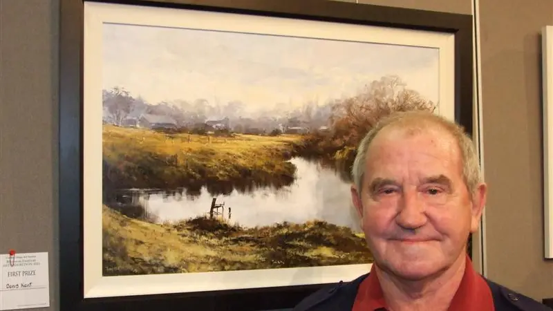 Inviting oil painting wins