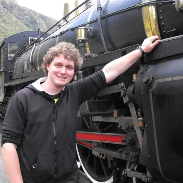 Flying start for 'train boy'