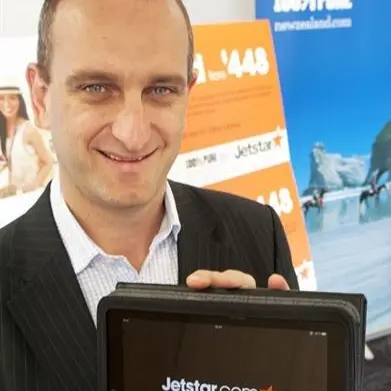 Jetstar flight iPads world first