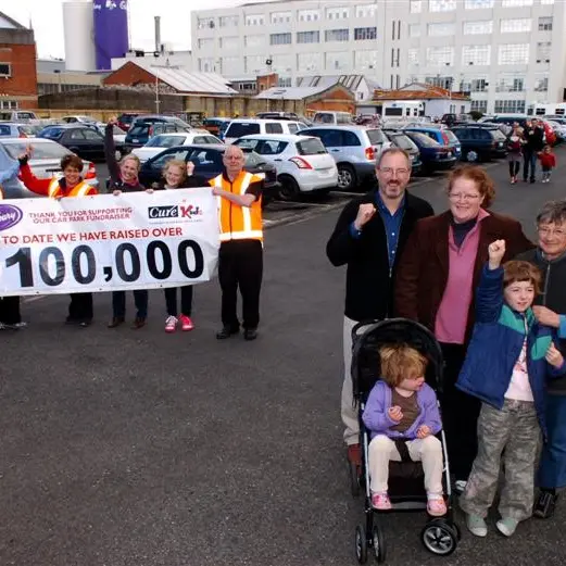 Supporting Cure Kids car park brings big surprise