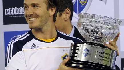 Football: Becks eyes Games over Premier League