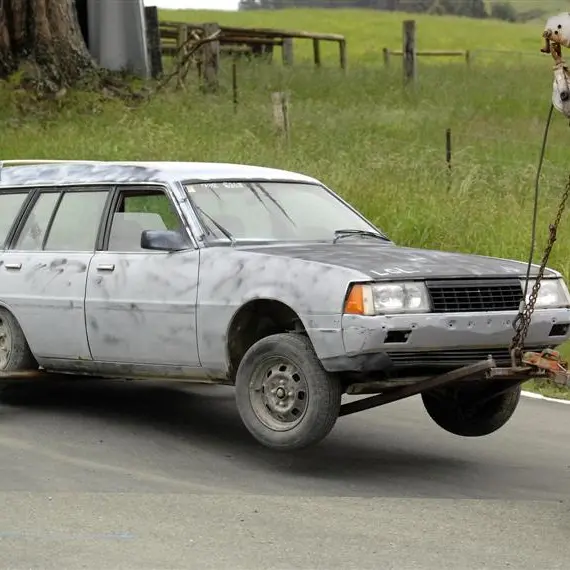 Road spikes end car chase